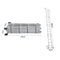 Multi Purpose Ladder 4.7M Aluminium Folding Platform Household Office Extension