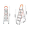 5 Step Ladder Multi-Purpose Folding Aluminium Lightweight Non Slip Platform