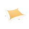 Sun Shade Sail Cloth Canopy ShdeCloth Outdoor Awning Rectangle Cover Beige 2x2.5