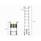 2.6M Telescopic Aluminium Ladder Safety Hooks Extension Extendable Compact Xmas