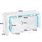 Levede Buffet Sideboard Cabinet Storage Modern High Gloss Cupboard Drawers White 192cm