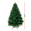 Christmas Tree Kit Xmas Decorations Colorful Plastic Ball Baubles with LED Light 2.1M Type1