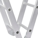 Multi Purpose Ladder 4.7M Aluminium Folding Platform Household Office Extension