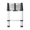 Multipurpose Ladder Telescopic Aluminum One Button Retraction Slow Down 2.6M