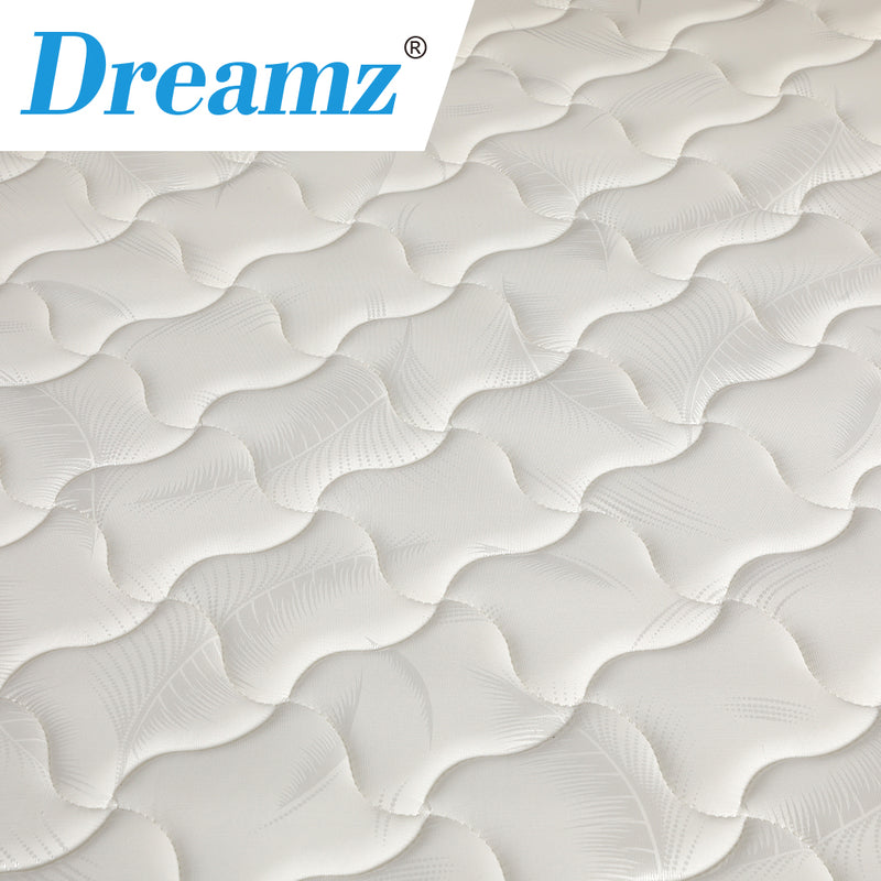 Dreamz Bedding Mattress Single Size Premium Bed Top Spring Foam Medium Soft 16CM