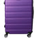Slimbridge 20" Luggage Suitcase Trolley Travel Packing Lock Hard Shell Purple