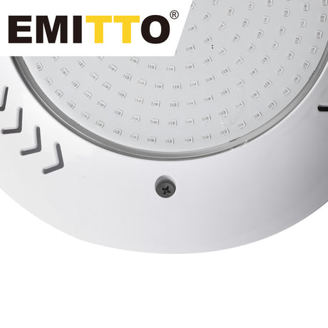 EMITTO 12-32V 35W Resin Filled Underwater Swimming Pool LED Light RGB Spa Lamp