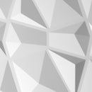 12Pcs 3D PVC Wall Panels EcoFriendly Paintable Home Background Decor 50x50cm