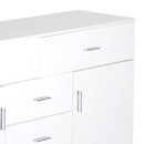 Levede Buffet Sideboard Storage Cabinet Modern High Gloss Cupboard Drawers White