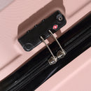 3pcs Luggage Sets Travel Hard Case Lightweight Suitcase TSA lock Pink