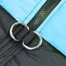 PaWz Dog Winter Jacket Padded Waterproof Pet Clothes Windbreaker Coat XL Blue