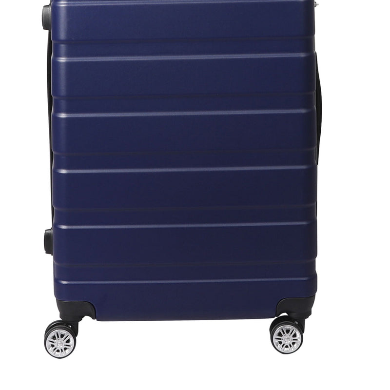 Slimbridge 20" Luggage Suitcase Trolley Travel Packing Lock Hard Shell Navy