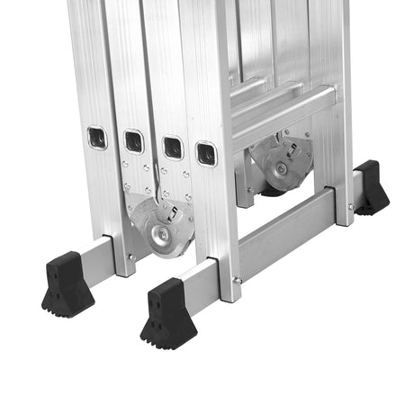 Multi Purpose Ladder 4.7M Aluminium Folding Platform Household Office Extension