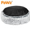 PaWz Pet Bed Cat Dog Donut Nest Calming Mat Soft Plush Kennel
