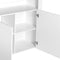 Levede Buffet Sideboard Storage Cabinet Modern High Gloss Furniture LED White