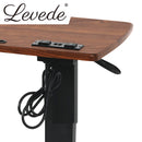 Levede Standing Desk Height Adjustable Sit Stand Office Computer Table Foldable