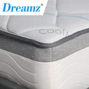 Dreamz Mattress King Size Bed Top Pocket Spring Medium Firm Premium Foam 25CM