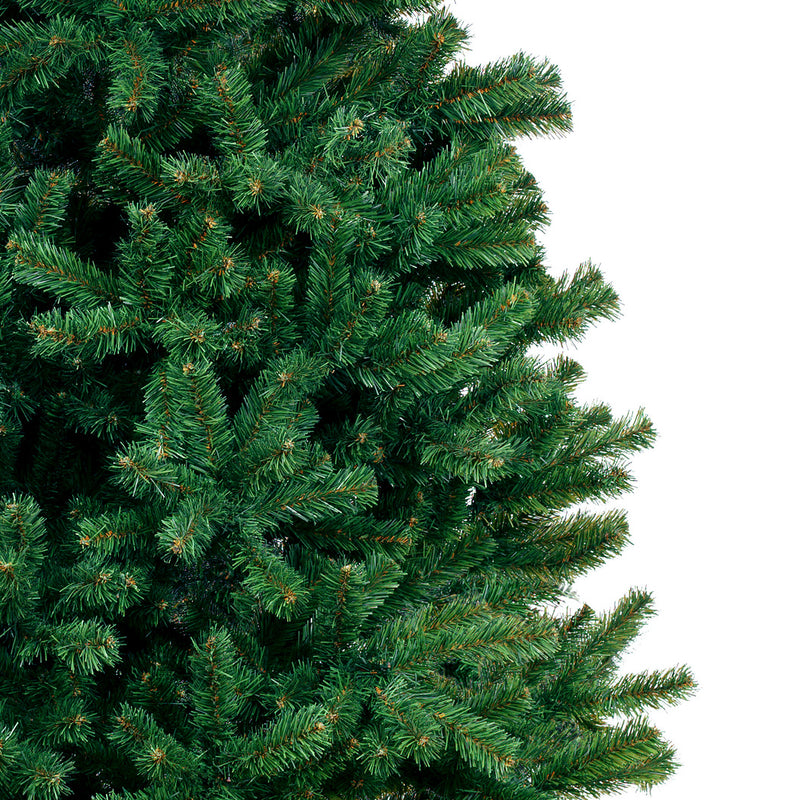 Christmas Tree Kit Xmas Decorations Colorful Plastic Ball Baubles with LED Light 2.1M Type1