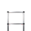 Multipurpose Ladder Telescopic Aluminum One Button Retraction Slow Down 2.6M