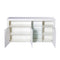Levede Buffet Sideboard Storage Modern High Gloss Cabinet Cupboard White