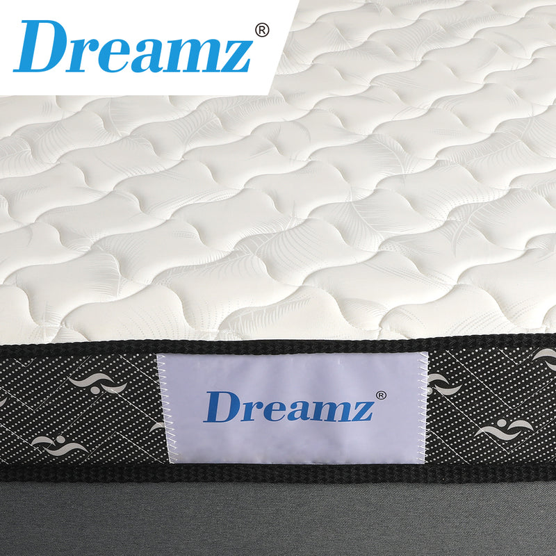 Dreamz Mattress King Single Size Premium Bed Top Spring Foam Medium Soft 16CM