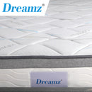 Dreamz Mattress Queen Size Bed Top Pocket Spring Medium Firm Premium Foam 25CM