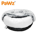 PaWz Pet Bed Cat Dog Donut Nest Calming Mat Soft Plush Kennel