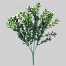 Artificial Flowering Boxwood Stem 30cm