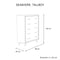 Seashore 2/3 Drawer Tallboy