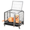 PaWz Portable Dog Pet Cage Puppy Playpen Collapsible Kennel Wheels