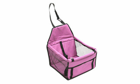 PINK PaWz Pet Car Booster Seat Puppy Cat Dog Auto Carrier Travel Protector Safety