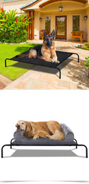 PaWz Bed Trampoline Pet Dog Puppy Cat Heavy Duty Frame Hammock Mesh Size M