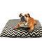 PaWz Pet Bed Mattress Dog Cat Pad Mat Cushion Pillow Soft Canvas Chevron Black