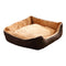 PaWz Deluxe Soft Pet Bed Mattress with Removable Cover Size X Large in Brown Colour
