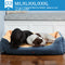 PaWz Pet Bed Mattress Dog Cat Pad Mat Puppy Cushion Soft Warm Washable XL Grey