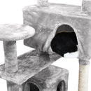PaWz Cat Scratching Post Tree Gym House Scratcher Pole Furniture Toy 1.41M BLACK