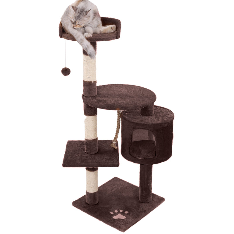 PaWz 1.1M Cat Scratching Post Tree Gym House Condo Furniture Scratcher Tower