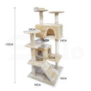 PaWz 1.2M Cat Scratching Post Tree Gym House Condo Furniture Scratcher Tower
