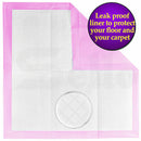 PaWz 100pcs 60x60cm Puppy Pet Dog Indoor Cat Toilet Training Pads Absorbent Pink