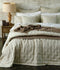 Laundered Linen Natural Queen Bedspread Set by MM Linen