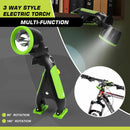 Multi-function Bike Head / Front White Light Lamp Black Bicycle Cycling