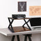 Levede Printer Stand 2 Tiers Wooden Metal Desk Office Organizer Storage Shelf
