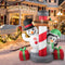 Santaco Inflatable Christmas Decor Pole Welcome 1.8M LED Lights Xmas Party