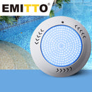 EMITTO 12-32V 35W Resin Filled Underwater Swimming Pool LED Light RGB Spa Lamp