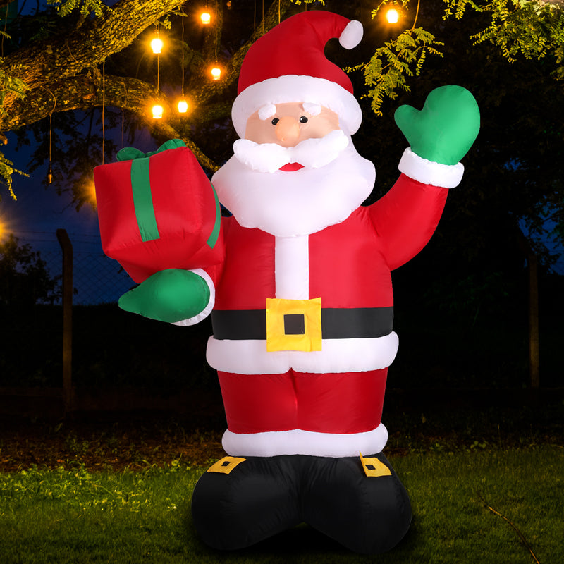 Inflatable Christmas Santa Snowman with LED Light Xmas Decoration Outdoor Type 6