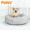 PaWz Pet Bed Cat Dog Donut Nest Calming Mat Soft Plush Kennel