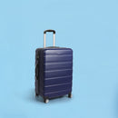 Slimbridge 20" Luggage Suitcase Trolley Travel Packing Lock Hard Shell Navy