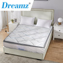 Dreamz Mattress King Size Bed Top Pocket Spring Medium Firm Premium Foam 25CM