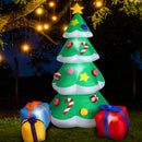 Inflatable Christmas Santa Snowman with LED Light Xmas Decoration Outdoor Type 3