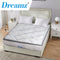 Dreamz Mattress Queen Size Bed Top Pocket Spring Medium Firm Premium Foam 25CM